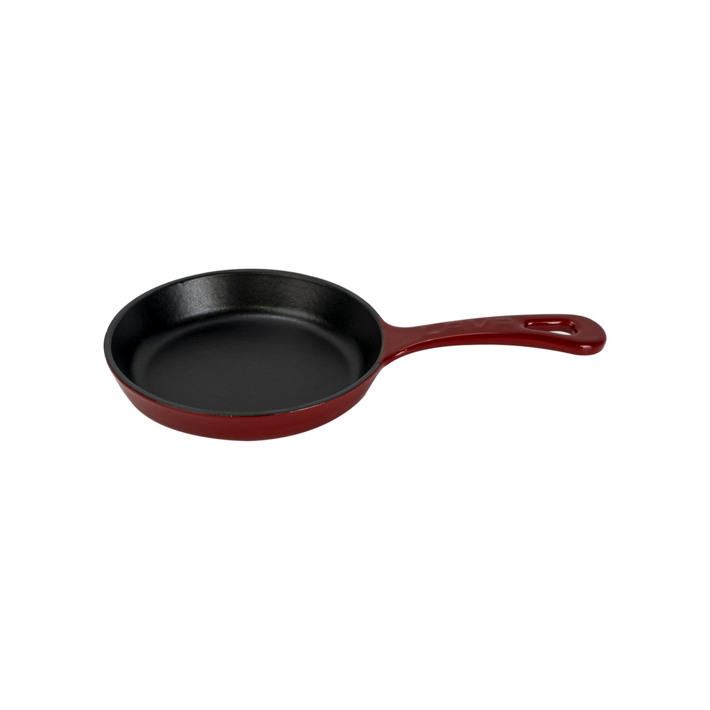 Lava Cast Iron Round Frying Pan with One-Piece Handle, Ø20 cm